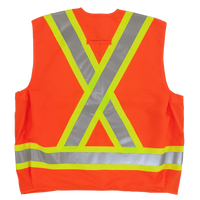 Viking Class 2 Tall BTE Deluxe Safety Vest - Reflective Material with Night Glow Tape,MENSWORKWEARALL,VIKING,Gear Up For Outdoors,