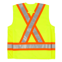 Viking Class 2 Tall BTE Deluxe Safety Vest - Reflective Material with Night Glow Tape,MENSWORKWEARALL,VIKING,Gear Up For Outdoors,