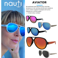 XSPEX Nautistyles Aviator Polarized Sunglasses - Limited Edition,EQUIPMENTEYEWEARREGULAR,XSPEX,Gear Up For Outdoors,