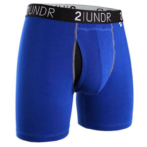 2UNDR Mens Swing Shift Boxer 6 Inch Solid,MENSUNDERWAREUNDIES,2UNDR,Gear Up For Outdoors,