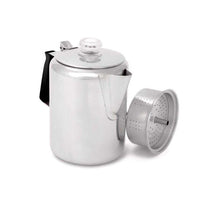 GSI Glacier Stainless Steel Percolator - 3 Sizes,EQUIPMENTCOOKINGPOTS PANS,GSI,Gear Up For Outdoors,