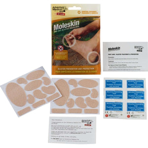 Adventure Medical Kits Moleskin Pre-Cut Blister Dressings,EQUIPMENTPREVENTIONFIRST AID,ADVENTURE MEDICAL KITS,Gear Up For Outdoors,