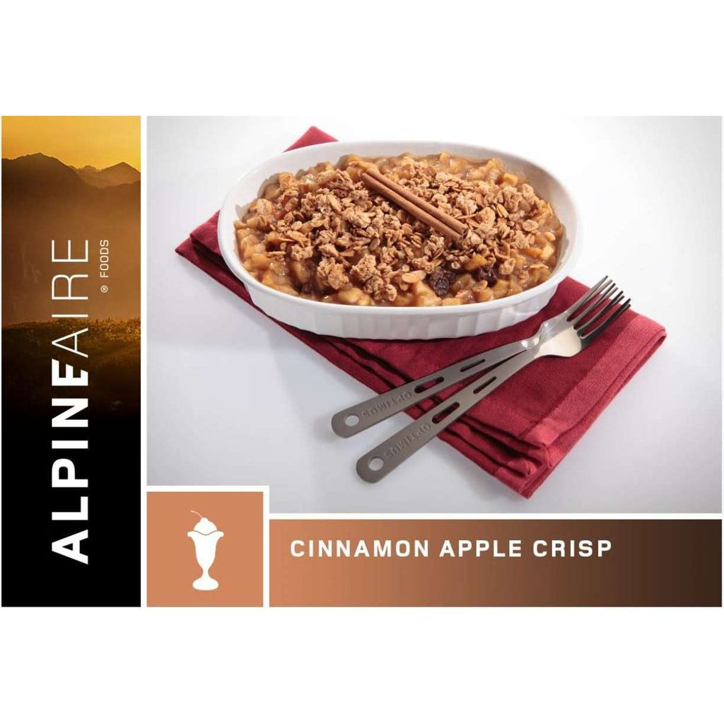 AlpineAire Cinnamon Apple Crisp New Packaging,EQUIPMENTCOOKINGFOOD,ALPINEAIRE FOOD,Gear Up For Outdoors,