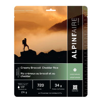 AlpineAire Creamy Broccoli Cheddar Rice Vegetarian,EQUIPMENTCOOKINGFOOD,ALPINEAIRE FOOD,Gear Up For Outdoors,