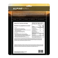 AlpineAire Ginger Stir Fried Rice with Beef Gluten Free,EQUIPMENTCOOKINGFOOD,ALPINEAIRE FOOD,Gear Up For Outdoors,