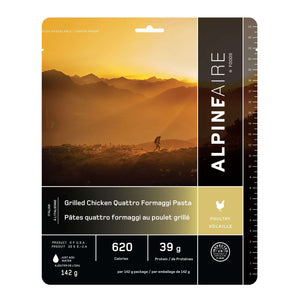 AlpineAire Grilled Chicken Quattro Formaggi Pasta,EQUIPMENTCOOKINGFOOD,ALPINEAIRE FOOD,Gear Up For Outdoors,