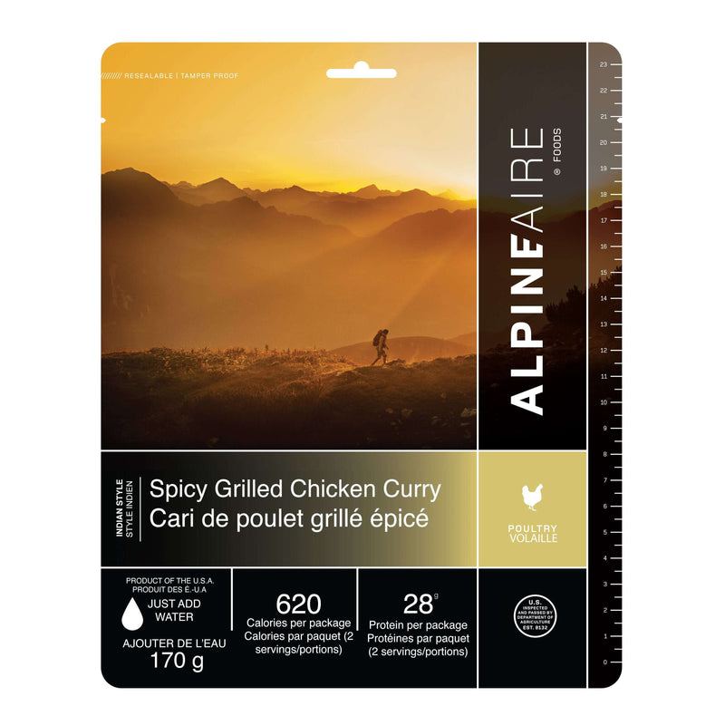 AlpineAire Spicy Grilled Chicken Curry New Packaging,EQUIPMENTCOOKINGFOOD,ALPINEAIRE FOOD,Gear Up For Outdoors,