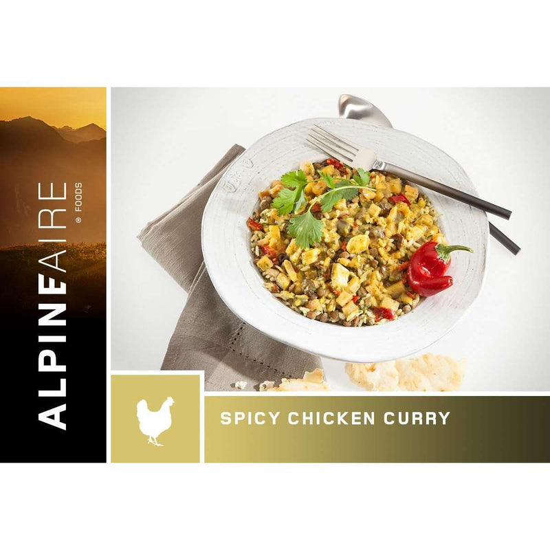 AlpineAire Spicy Grilled Chicken Curry New Packaging,EQUIPMENTCOOKINGFOOD,ALPINEAIRE FOOD,Gear Up For Outdoors,