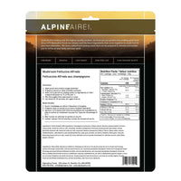 AlpineAire Wild Mushroom Fettucine Alfredo Vegetarian Gluten Free,EQUIPMENTCOOKINGFOOD,ALPINEAIRE FOOD,Gear Up For Outdoors,