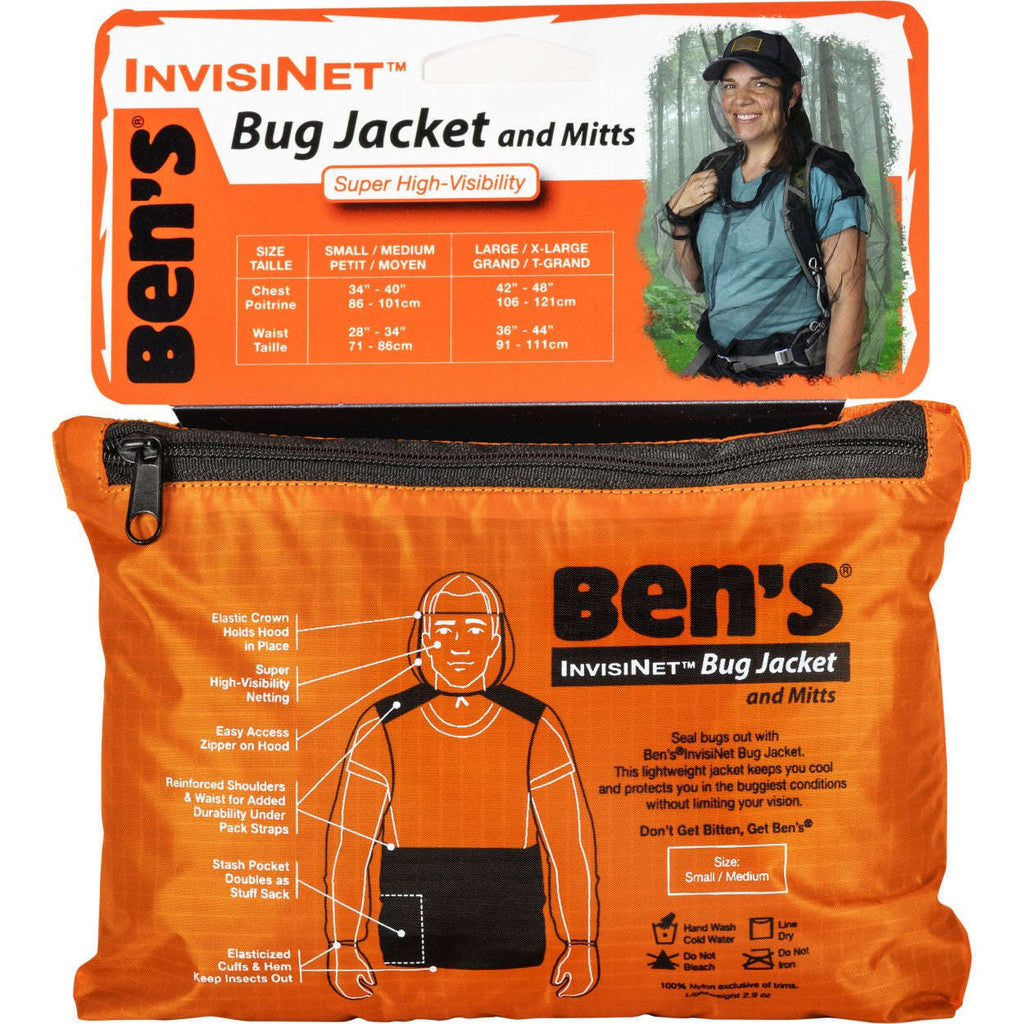 Ben's InvisiNet Bug Jacket & Mittens,EQUIPMENTPREVENTIONBUG STUFF,BENS,Gear Up For Outdoors,