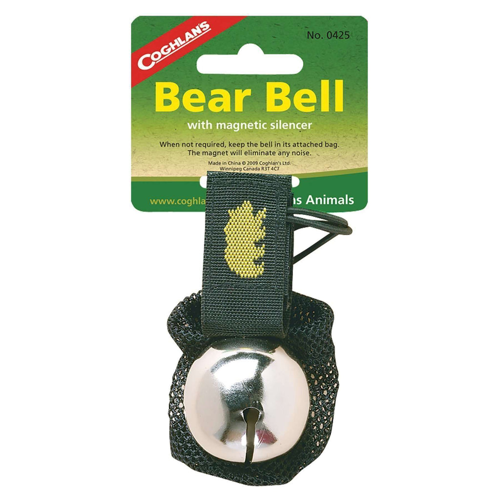 Coghlan's Bear Bell With Magnetic Silencer,EQUIPMENTPREVENTIONFLRE WHSTL,COGHLANS,Gear Up For Outdoors,