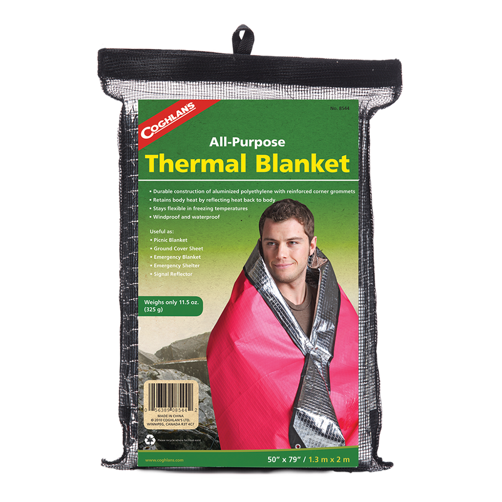 Coghlan's Thermal Blanket,EQUIPMENTPREVENTIONEMRG STUFF,COGHLANS,Gear Up For Outdoors,