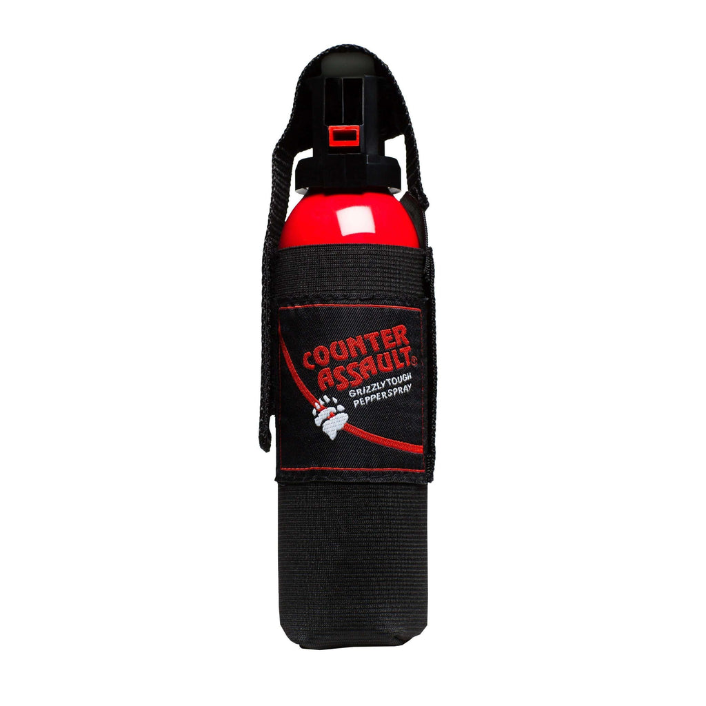 Counter Assault Bear Spray with Holster 290g,EQUIPMENTPREVENTIONBEAR SPRAY,COUNTER ASSAULT,Gear Up For Outdoors,