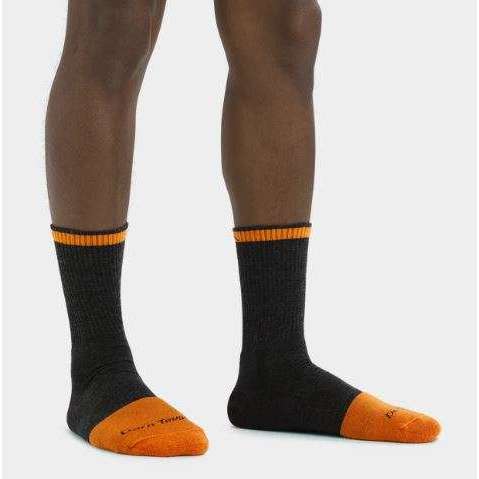 Darn Tough Mens Steely Micro Crew Cushion Work Sock,MENSSOCKSMEDIUM,DARN TOUGH,Gear Up For Outdoors,