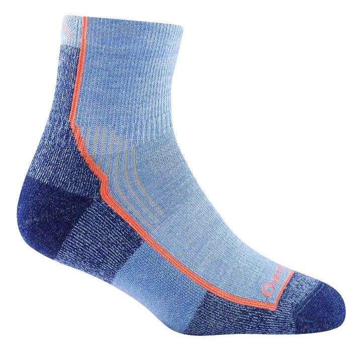 Darn Tough Womens 1/4 Cushion Hiker Sock,WOMENSSOCKSMEDIUM,DARN TOUGH,Gear Up For Outdoors,