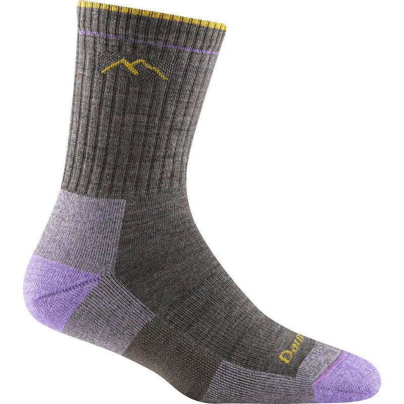 Darn Tough Womens Hiker Micro Crew Hiker Cushion Sock,WOMENSSOCKSMEDIUM,DARN TOUGH,Gear Up For Outdoors,