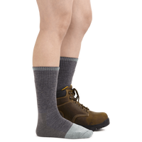 Darn Tough Womens Steely Boot Sock,WOMENSSOCKSMEDIUM,DARN TOUGH,Gear Up For Outdoors,