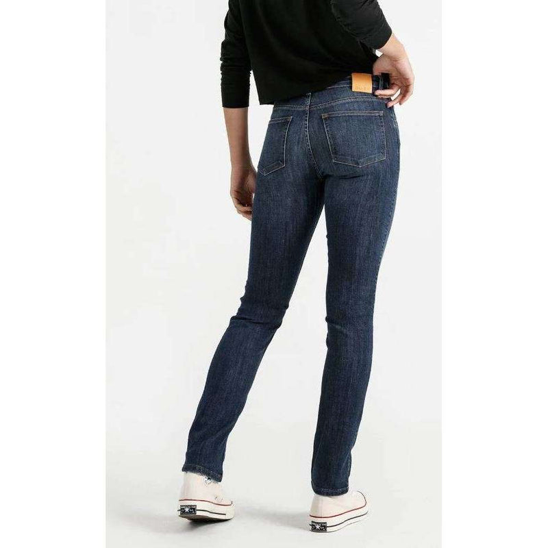 DU/ER Womens Performance Denim Slim Straight Jean,WOMENSPANTSREGULAR,DU/ER,Gear Up For Outdoors,