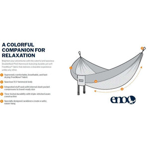Eno DoubleNest Hammock Prints Updated,EQUIPMENTFURNITUREHAMMOCKS,ENO,Gear Up For Outdoors,