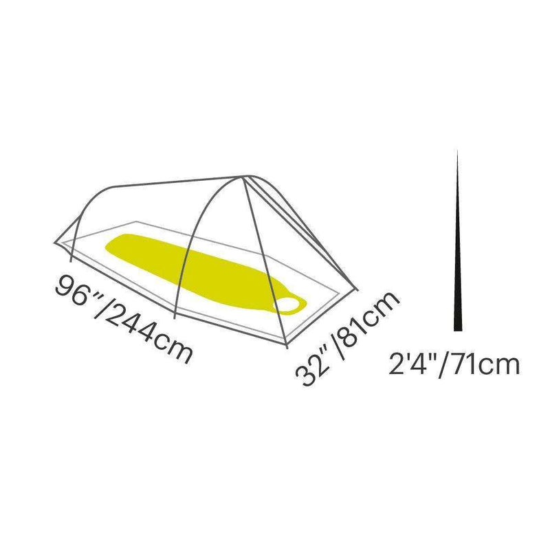 Eureka Solitaire AL Solo Tent (1 Person/3 Season) Updated,EQUIPMENTTENTS1 PERSON,EUREKA,Gear Up For Outdoors,