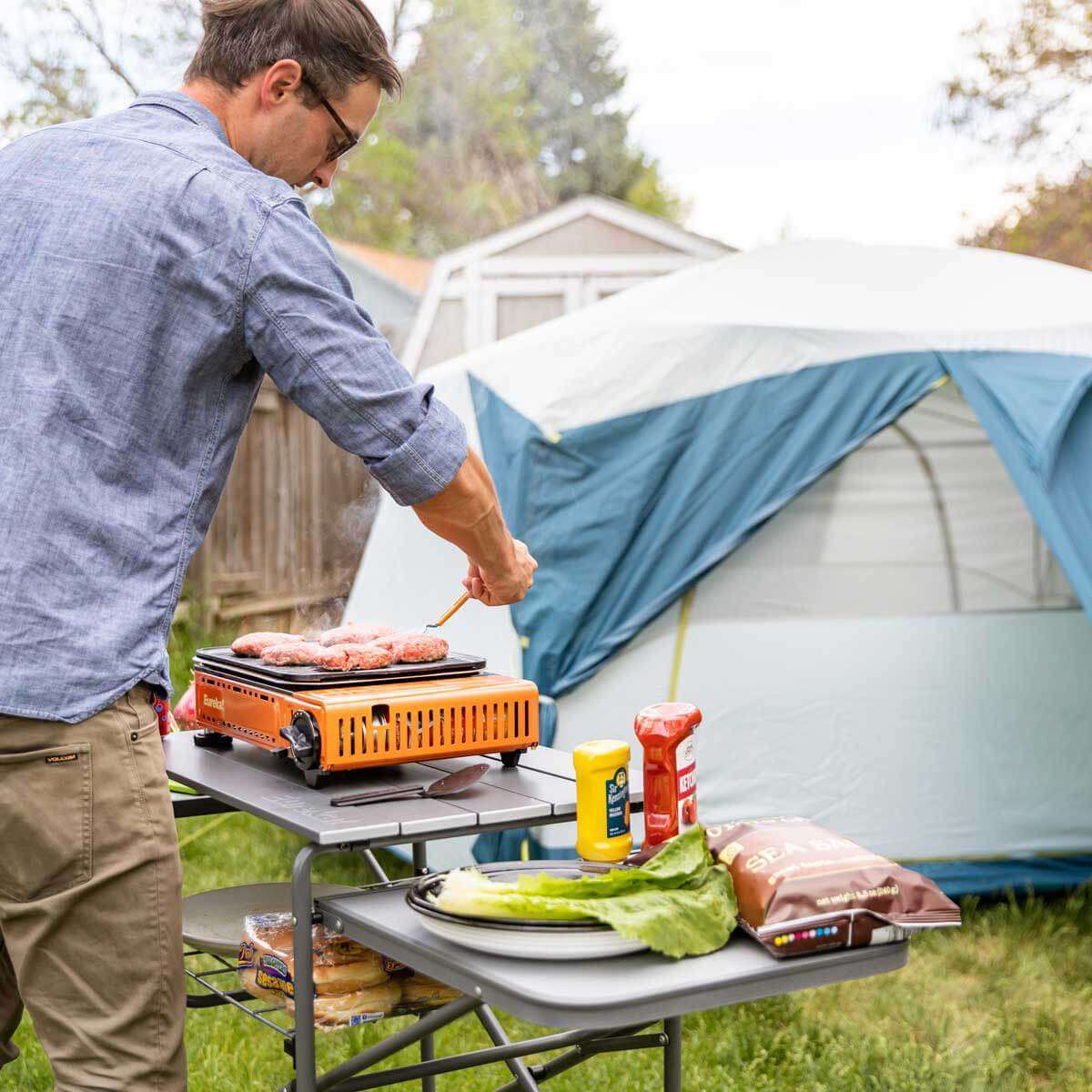 Eureka SPRK Camp Grill Butane Stove Gear Up For Outdoors