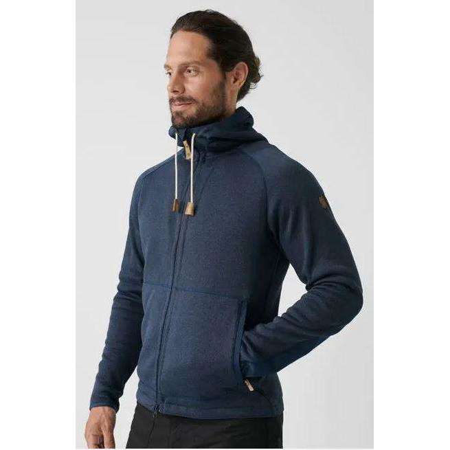 Fjallraven Mens Ovik Fleece Hoodie,MENSMIDLAYERSFULL ZIP,FJALLRAVEN,Gear Up For Outdoors,