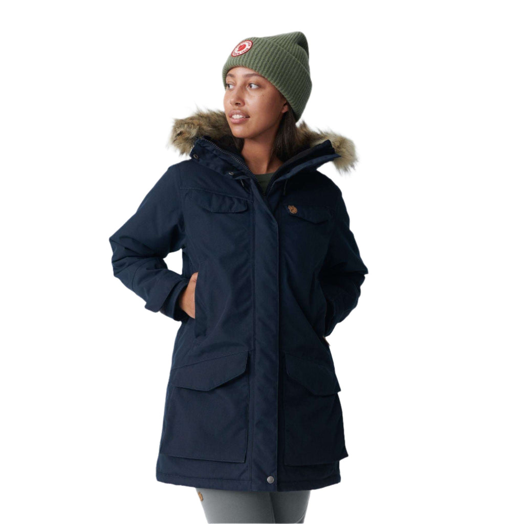 Fjallraven Womens Nuuk Parka,WOMENSINSULATEDNWP LONG,FJALLRAVEN,Gear Up For Outdoors,