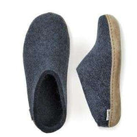 Glerups Unisex The Slipper with Leather Sole,MENSFOOTWINTERSLIPPERS,GLERUPS,Gear Up For Outdoors,