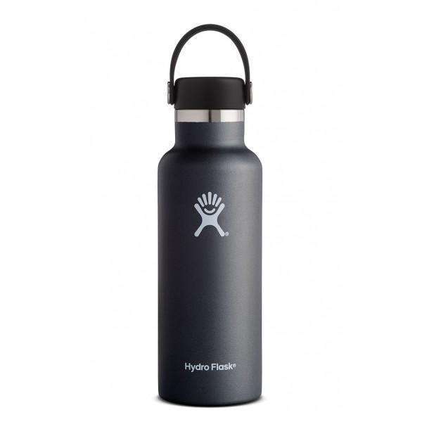 Hydro Flask 18 Oz Standard Mouth Black