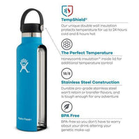 Hydro Flask 24 oz Standard Mouth Bottle,EQUIPMENTHYDRATIONWATBLT IMT,HYDRO FLASK,Gear Up For Outdoors,
