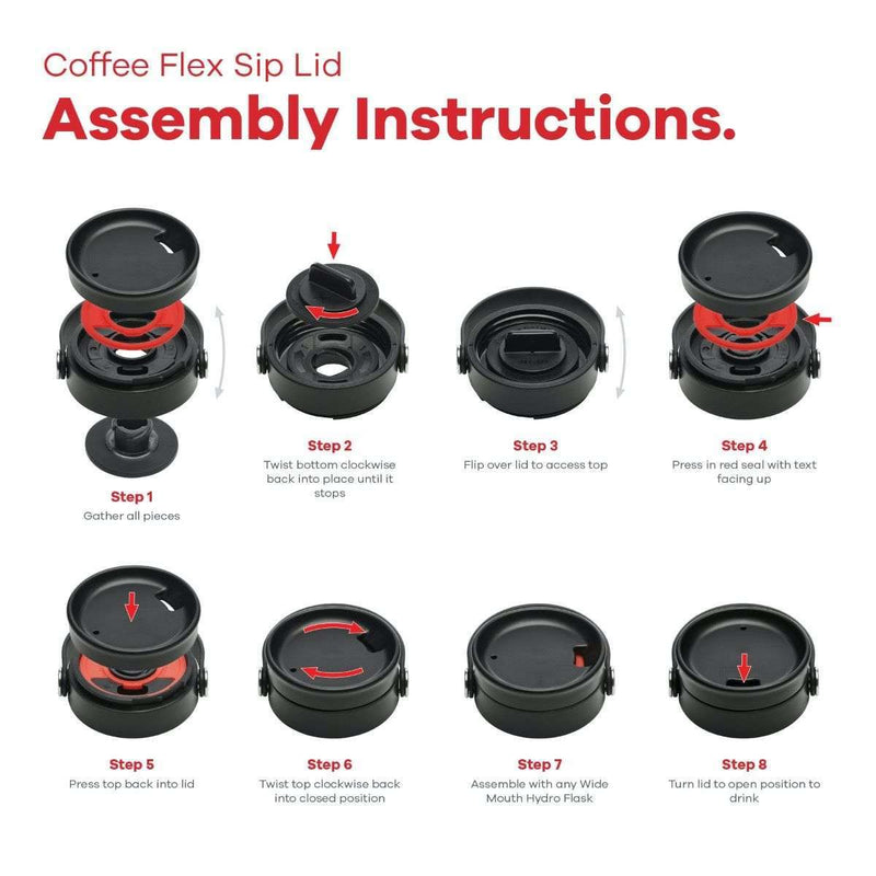 Hydro Flask Wide Mouth Flex Sip Lid,EQUIPMENTHYDRATIONWATER ACC,HYDRO FLASK,Gear Up For Outdoors,
