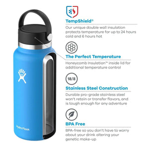 Hydroflask 64oz Wide Mouth Bottle 2.0,EQUIPMENTHYDRATIONWATBLT IMT,HYDRO FLASK,Gear Up For Outdoors,
