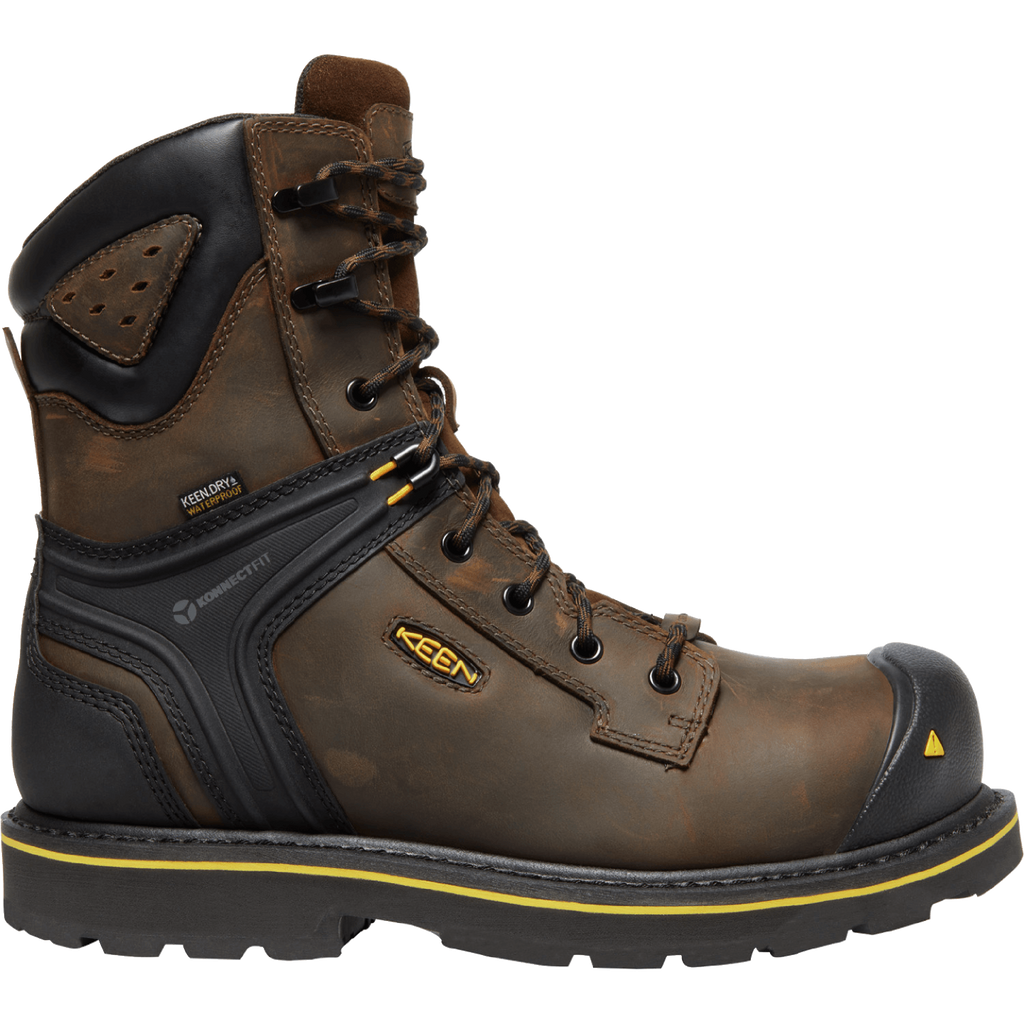 Keen Mens CSA  Abitibi II 8 inch Waterproof Work Boot (Carbon Fiber Toe),MENSFOOTWEARSAFTEY CSA,KEEN,Gear Up For Outdoors,