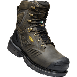Keen Mens CSA Philadelphia 8 Inch Waterproof Work Boot (Carbon Fiber Toe),MENSFOOTWEARSAFTEY CSA,KEEN,Gear Up For Outdoors,