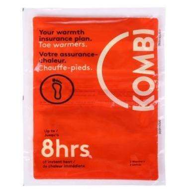 Kombi Toe Warmers - 8 hour 2/Pack,EQUIPMENTPREVENTIONEMRG STUFF,KOMBI,Gear Up For Outdoors,