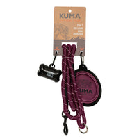 Kuma 3-In-1 Dog Leash, Bowl & Dispenser,EQUIPMENTTOOLSPET ACCESSORIES,KUMA,Gear Up For Outdoors,