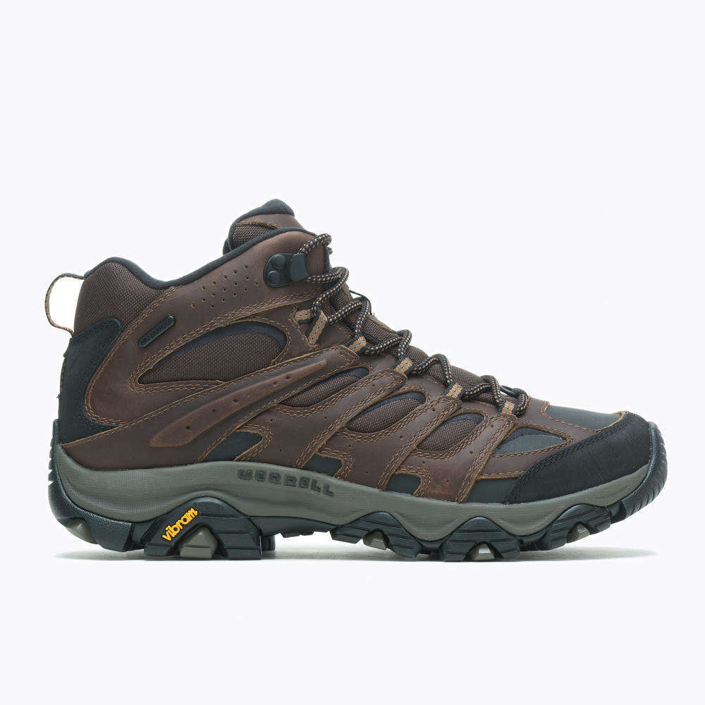 Merrell Mens Moab 3 Thermo Mid Waterproof Winter Hiking Boot Wide Width,MENSFOOTBOOTHIKINGMID,MERRELL,Gear Up For Outdoors,