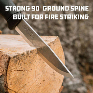 Mora Companion Spark Knife Stainless Steel,EQUIPMENTTOOLSKNIFE FXBL,MORA,Gear Up For Outdoors,