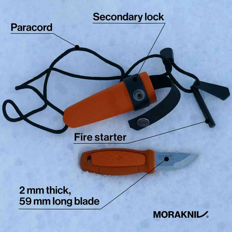 Mora Eldris Fire Knife Kit,EQUIPMENTTOOLSKNIFE FXBL,MORA,Gear Up For Outdoors,