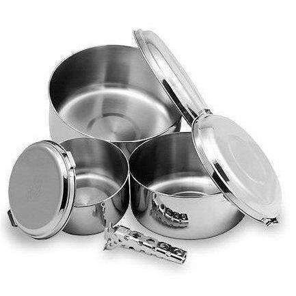 MSR Alpine 4 Pot Set,EQUIPMENTCOOKINGPOTS PANS,MSR,Gear Up For Outdoors,