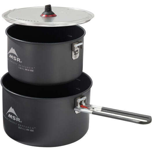 MSR Ceramic Nonstick 2-Pot Set,EQUIPMENTCOOKINGPOTS PANS,MSR,Gear Up For Outdoors,