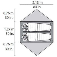 MSR Elixir 2 Tent (2 Person/3 Season) Footprint Included,EQUIPMENTTENTS2 PERSON,MSR,Gear Up For Outdoors,