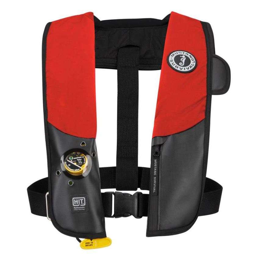 Mustang Survival H.I.T. Hydrostatic Inflatable PFD Vest (Automatic Hydrostatic Activation),EQUIPMENTFLOATIONINFLATABLE,MUSTANG,Gear Up For Outdoors,