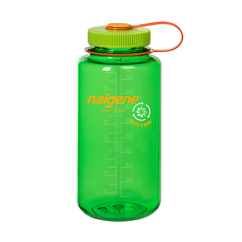 Nalgene Sustain Wide Mouth Loop Top Bottle (32oz/1.0L),EQUIPMENTHYDRATIONWATBLT PLT,NALGENE,Gear Up For Outdoors,