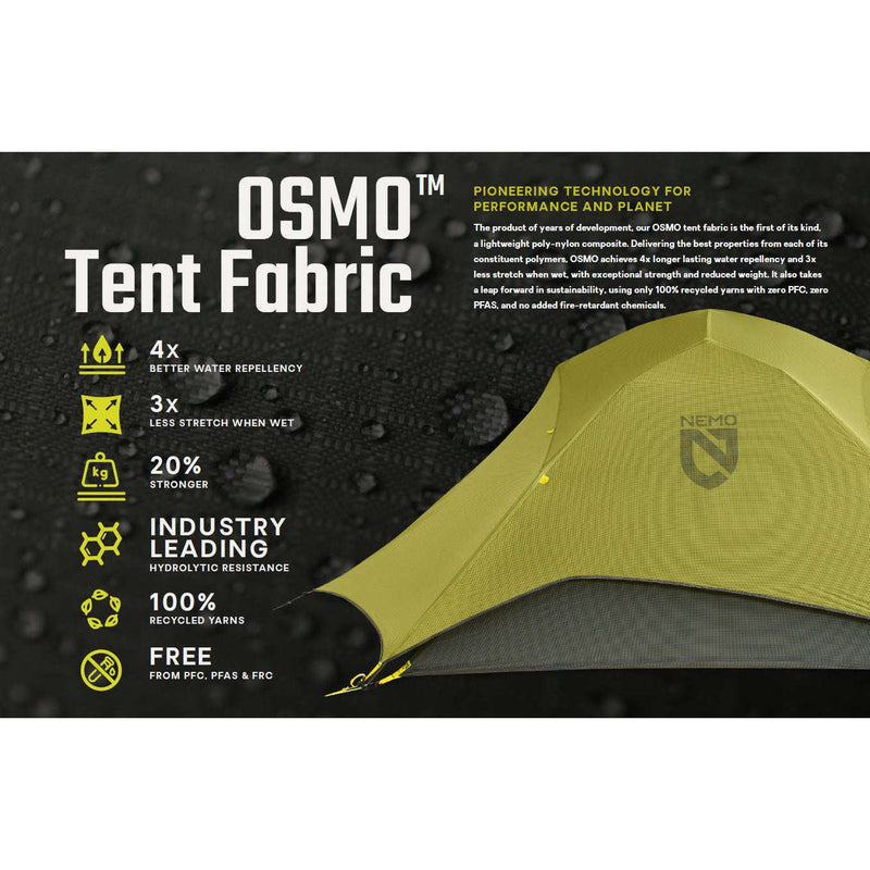 Nemo Hornet OSMO Ultralight 1P Tent (1 Person/3 Season),EQUIPMENTTENTS1 PERSON,NEMO EQUIPMENT INC.,Gear Up For Outdoors,