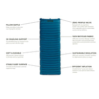 Nemo Quasar 3D Insulated Sleeping Pad,EQUIPMENTSLEEPINGMATTS AIR,NEMO EQUIPMENT INC.,Gear Up For Outdoors,
