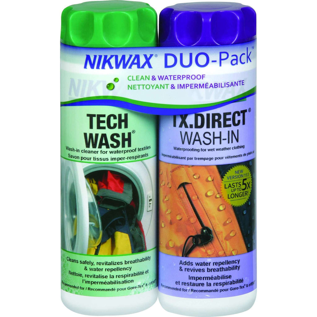 Nikwax Hardshell DuoPack Wash-In,EQUIPMENTMAINTAINGEAR RPAIR,NIKWAX,Gear Up For Outdoors,