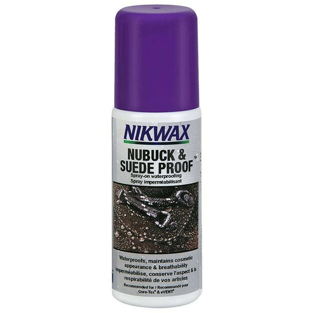 Nikwax Nubuck Suede Proof Spray,EQUIPMENTMAINTAINFOOTWEARPT,NIKWAX,Gear Up For Outdoors,