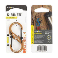 Nite Ize S-Biner Slidelock #3 Aluminum,EQUIPMENTMAINTAINFASTNERS,NITEIZE,Gear Up For Outdoors,