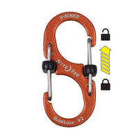 Nite Ize S-Biner Slidelock #4 Aluminum,EQUIPMENTMAINTAINFASTNERS,NITEIZE,Gear Up For Outdoors,